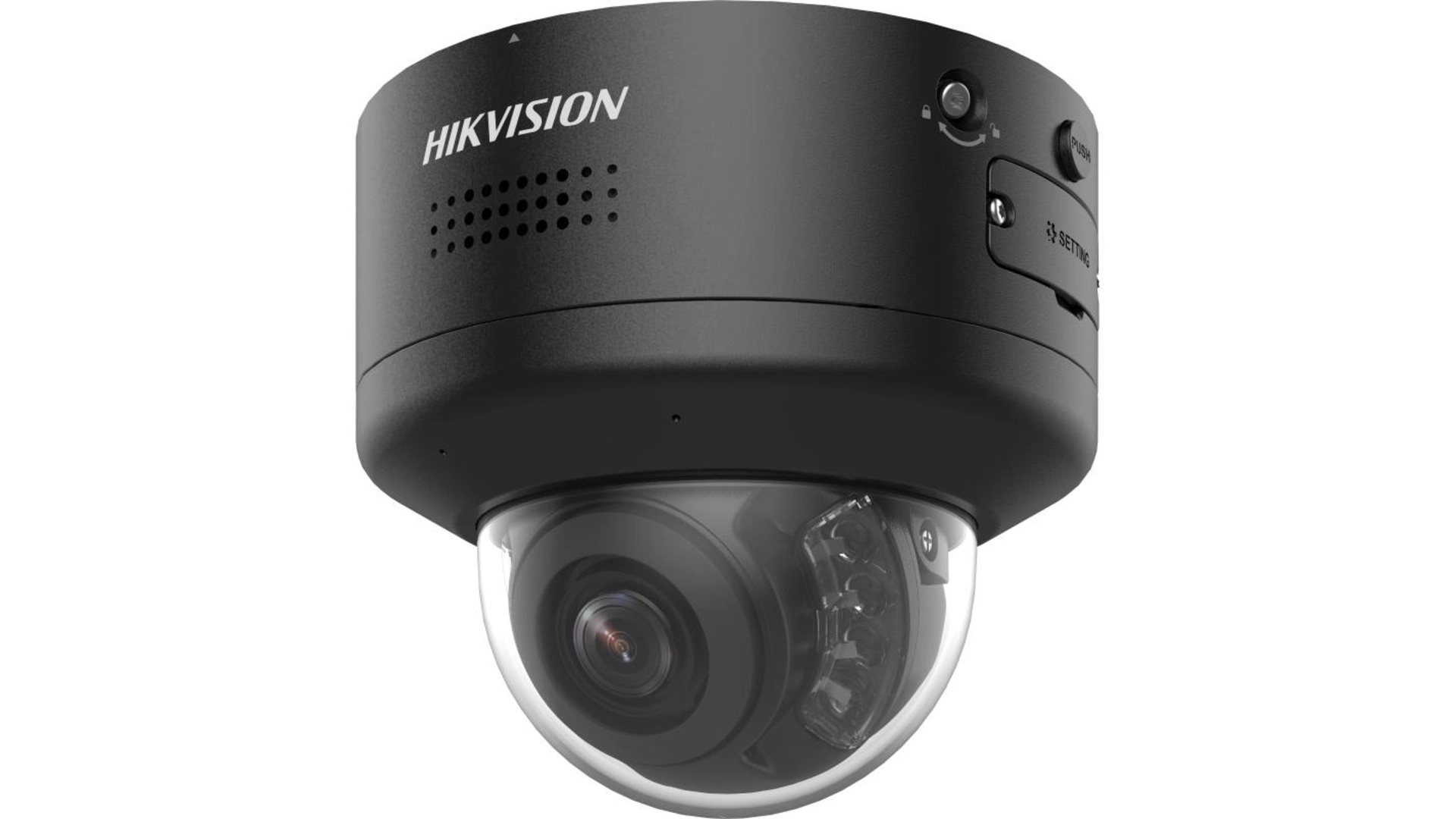 Caméra Dôme PTZ 4MP Hikvision AcuSense Varifocale IP66/IK10
