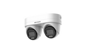 Caméra IP Dôme Double 4MP Hikvision DarkFighter avec Illumination IR et Blanche