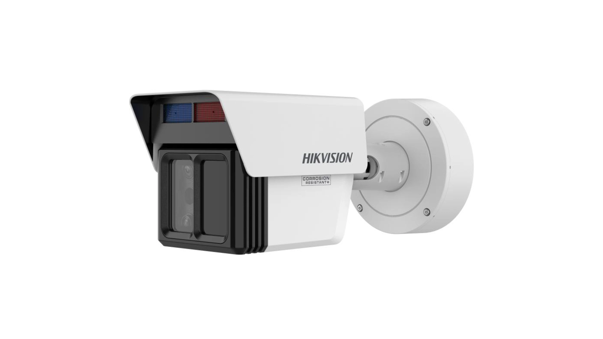 Caméra Bullet 4MP Hikvision DeepinView - Triple Objectif pour Surveillance Périmétrique