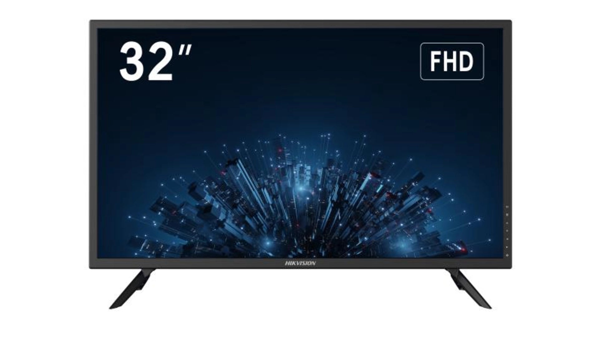 Écran 32" Full HD Hikvision - HDMI/VGA avec Support Mural