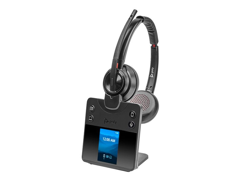 Poly Savi 8420 Office - Casque stéréo DECT sans fil multiconnexion certifié Microsoft Teams - 8L5B3AA#ABB - 8L5B3AA#ABB vue 2