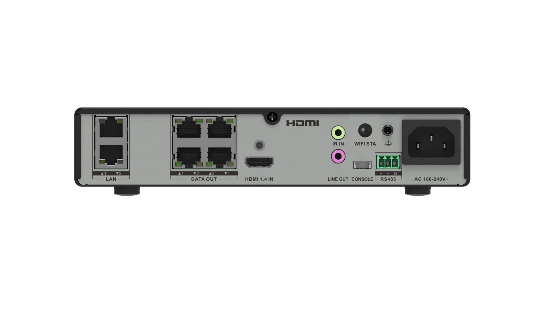 Led Controller 4 Ports Hikvision DS-DT60C-01HI04NO