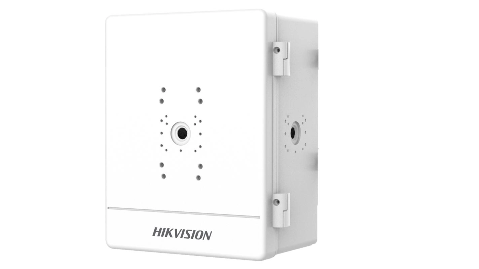 Boîtier de Surveillance Extérieur IP66/IK10 Blanc Hikvision - 3 Caméras