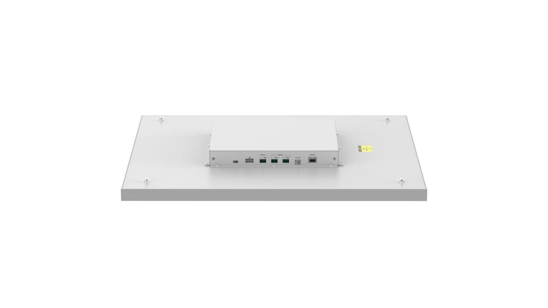 Micro Plafond POE Metal Blanc AES67 128 Mic 5m