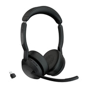 Jabra Evolve2 55 - Casque sans fil stéréo UC avec dongle USB-C - 25599-989-899