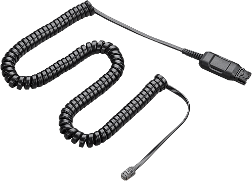 Poly HIC-1 - Câble casque avec connectique QD - 85R30AA - 85R30AA