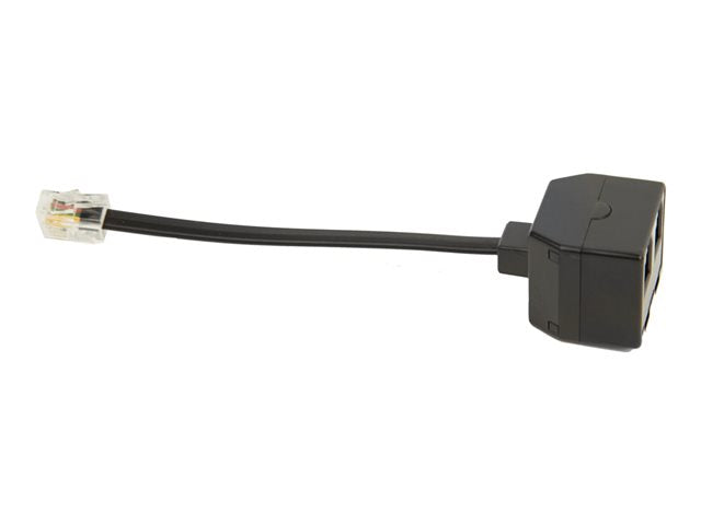 Jabra Prise Double RJ9 modulaire - Dédoubleur 2xRJ9 Femelles - 1600-289