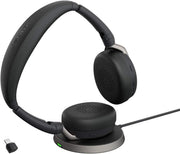 Jabra Evolve2 65 Flex UC - Casque sans fil stéréo avec socle de charge - 26699-989-889
