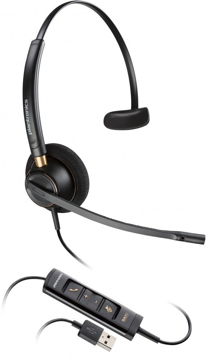 Poly EncorePro 515 - Casque mono USB-A centre d'appels - 783R0AA - 783R0AA