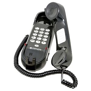 Depaepe HD 2000 - Téléphone analogique urgence avec clavier gris foncé - PA600A