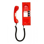 Depaepe Platine HD Urgence - Téléphone analogique encastré 3 touches rouge - PJ703R