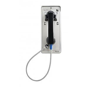 Depaepe SecurPhone Urgence 2 - Téléphone analogique d'urgence 2 touches aluminium - PV002A