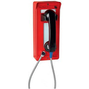 Depaepe SecurPhone - Téléphone urgence analogique sans clavier rouge - PV000R