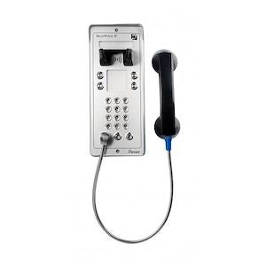 Depaepe SecurPhone - Téléphone urgence analogique avec clavier aluminium - PV204A