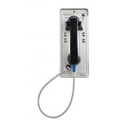 Depaepe SecurPhone SIP - Téléphone urgence IP 4 touches étanche rouge - PVI04R