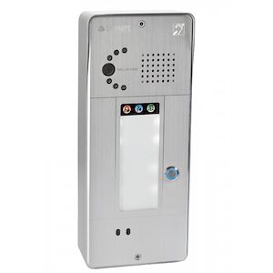 Depaepe SecurAccess PMR - Portier mains-libres caméra IP aluminium - PX401A