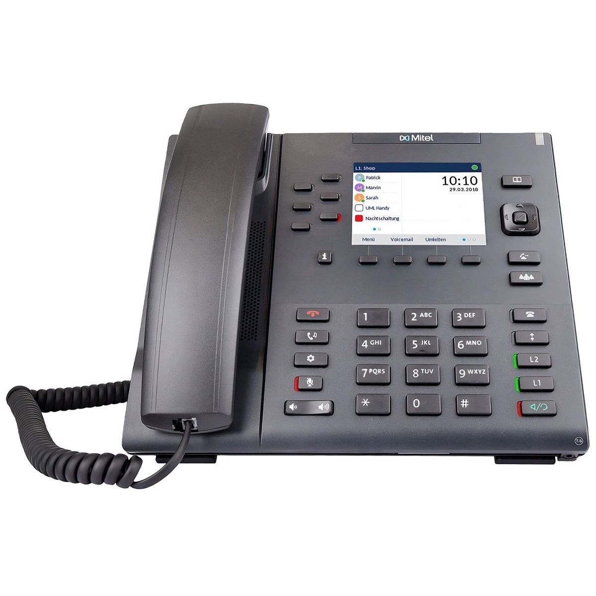 Mitel 6867i - Téléphone IP SIP 9 comptes Reconditionné - 80C00002AAA-A