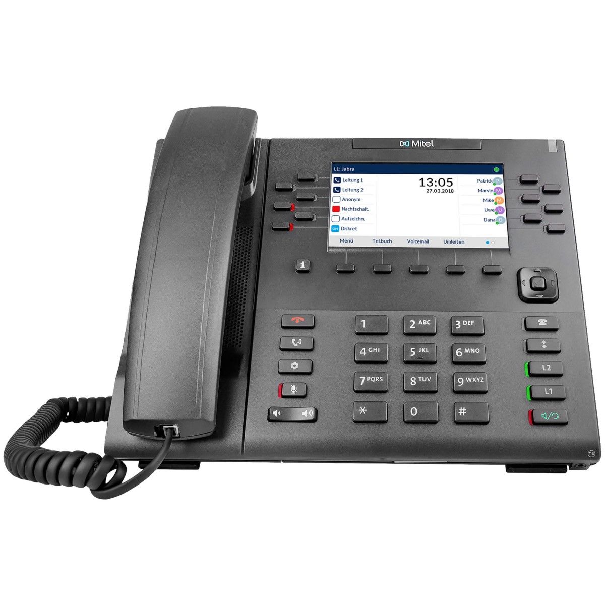 Mitel 6869i - Téléphone IP SIP Reconditionné - 80C00003AAA-A