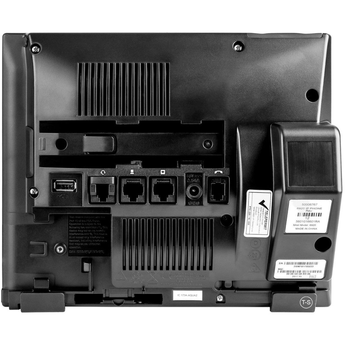 Mitel 6920w - Téléphone IP avec WiFi et Bluetooth - 50008385