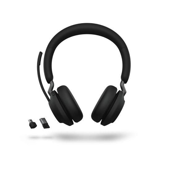Jabra Evolve2 65 - Casque sans fil Bluetooth stéréo MS Teams - 26599-999-899