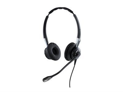 Jabra BIZ 2400 II Duo - Micro-casque filaire antibruit pour centres de contact - 2409-720-209