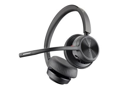 Poly Voyager 4320 - Casque stéréo Bluetooth avec dongle BT700 et base de charge - 77Y99AA - 77Y99AA