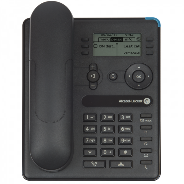 Alcatel-Lucent 8008 - Téléphone IP entrée de gamme écran LCD - 3MG08010AA