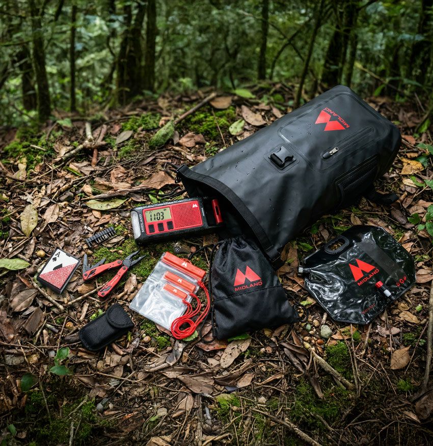 Midland ER Emergency Backpack – Sac à dos d'urgence 28L avec ER300 PRO – C1726