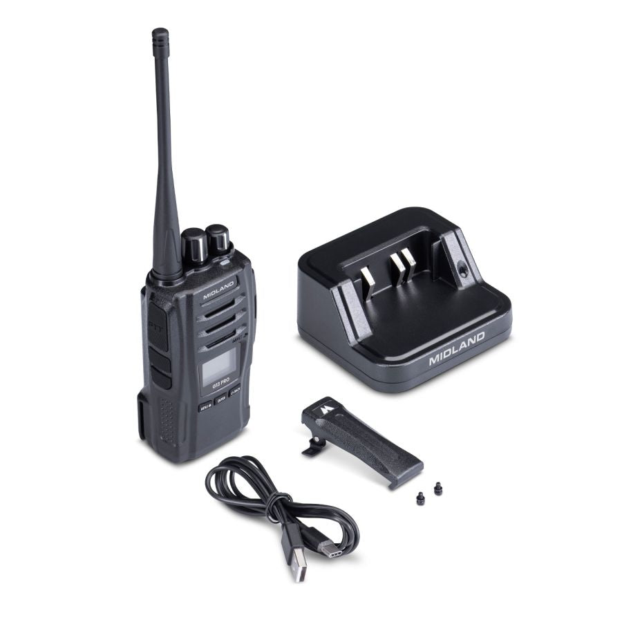 Midland G13 PRO – Talkie-walkie dual band PMR446/LPD 40h autonomie – C1668