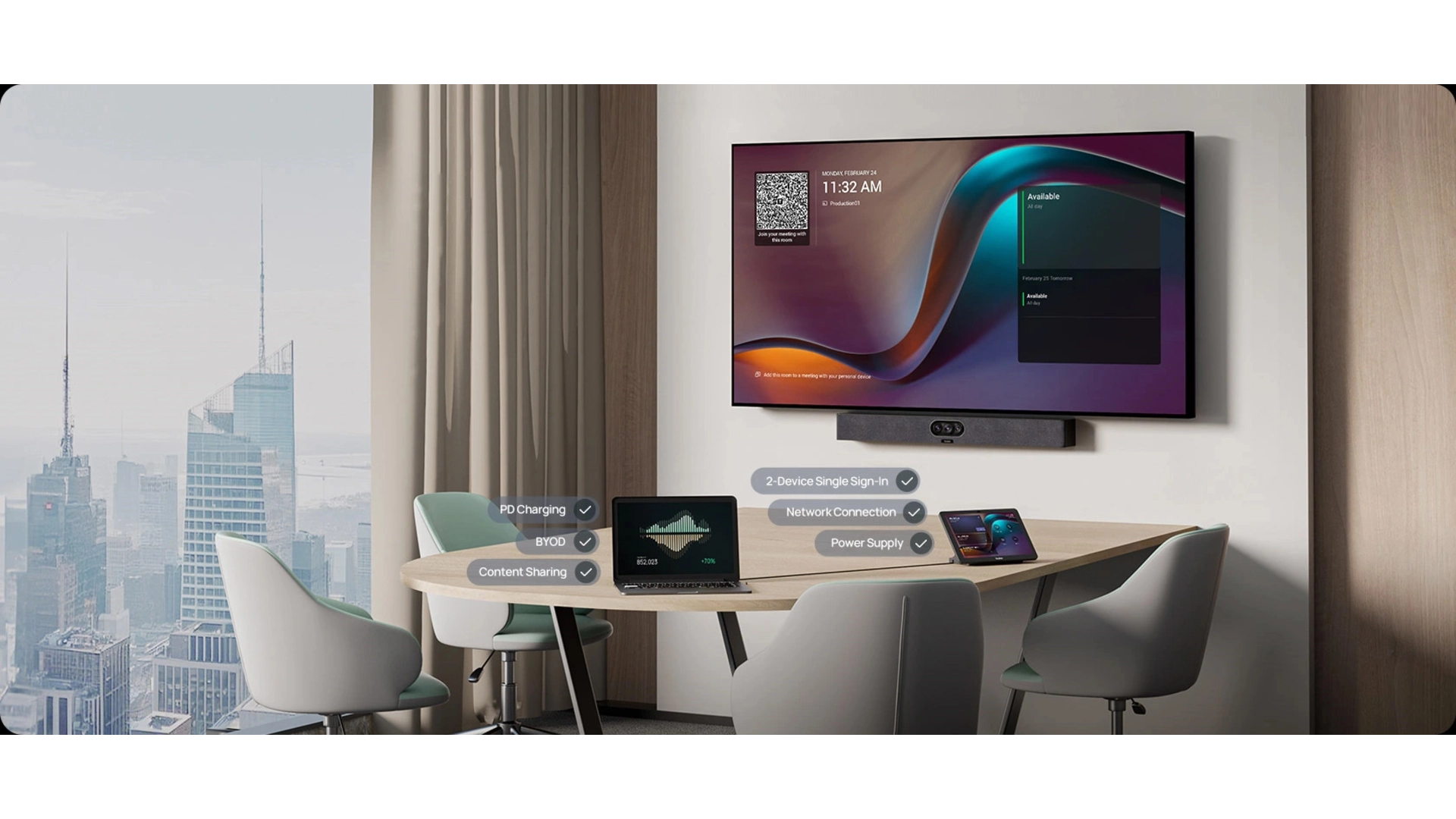 Yealink A25-031 - Meeting bar A25 + CTP25 151 20MPX Uhd 4K