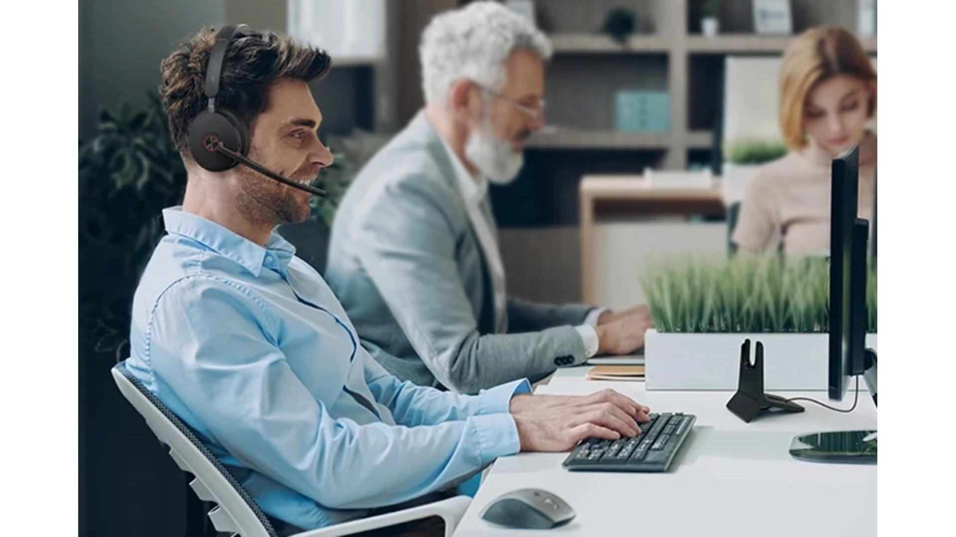 Yealink BH74S - Casque BLUETOOTH teams/uc usb-c/a, noir anc 4 mic