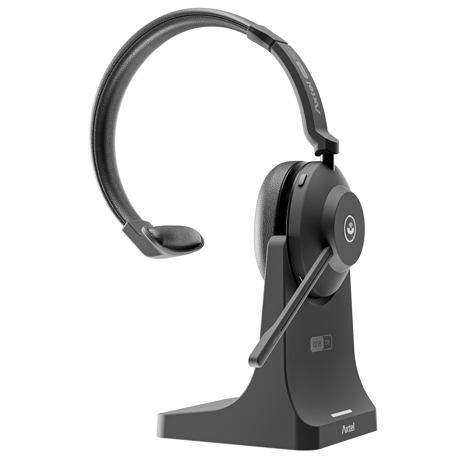 Axtel ONE BT - Casque mono Bluetooth avec base de charge - AXH-ONEBTM-CB