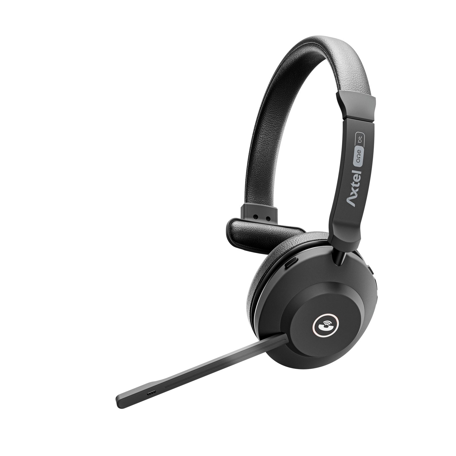 Axtel ONE BT - Casque mono Bluetooth avec base de charge - AXH-ONEBTM-CB