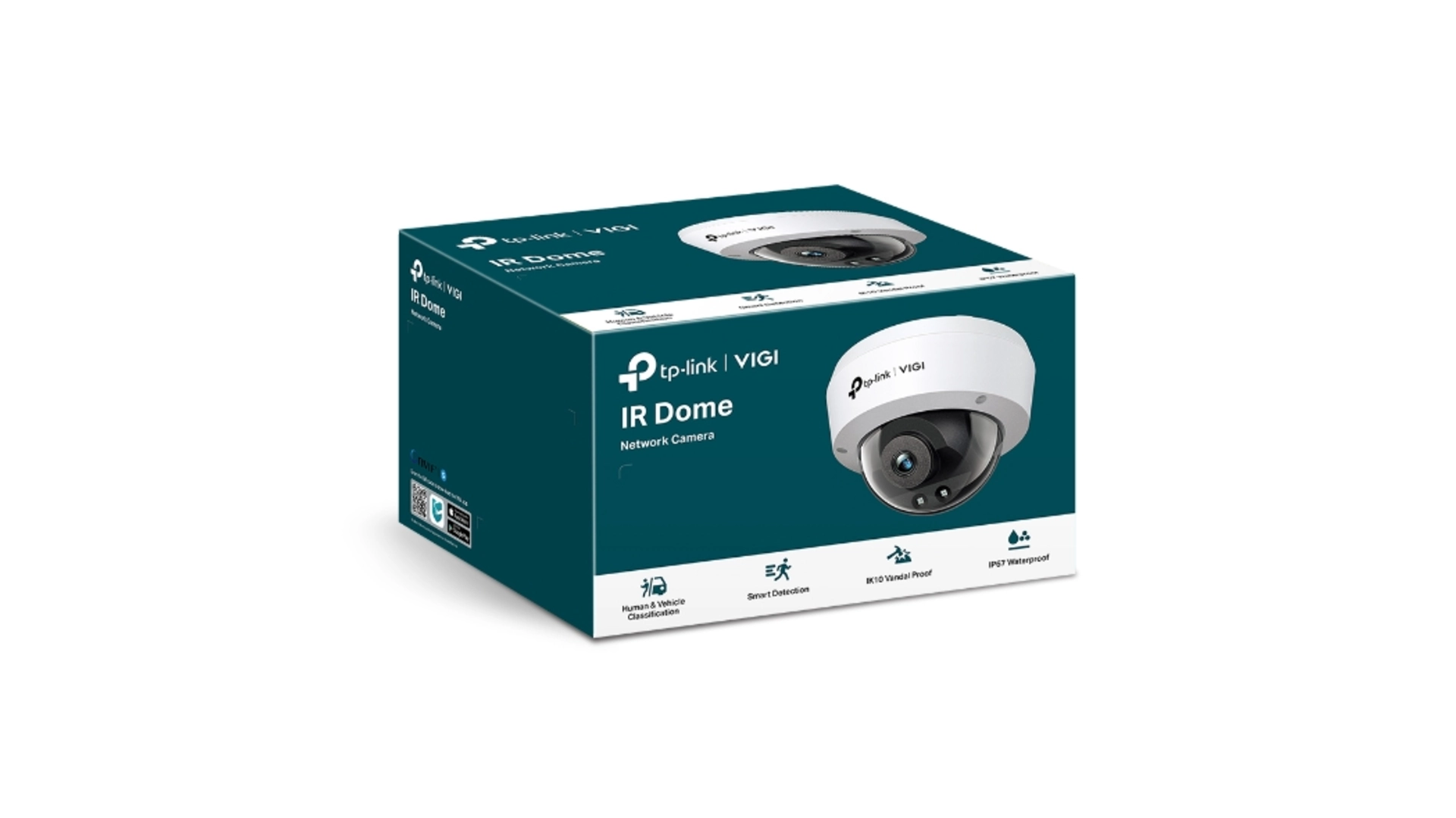TP-Link C240I-4MM - Caméra dôme 4MP IR IP67 antivandale