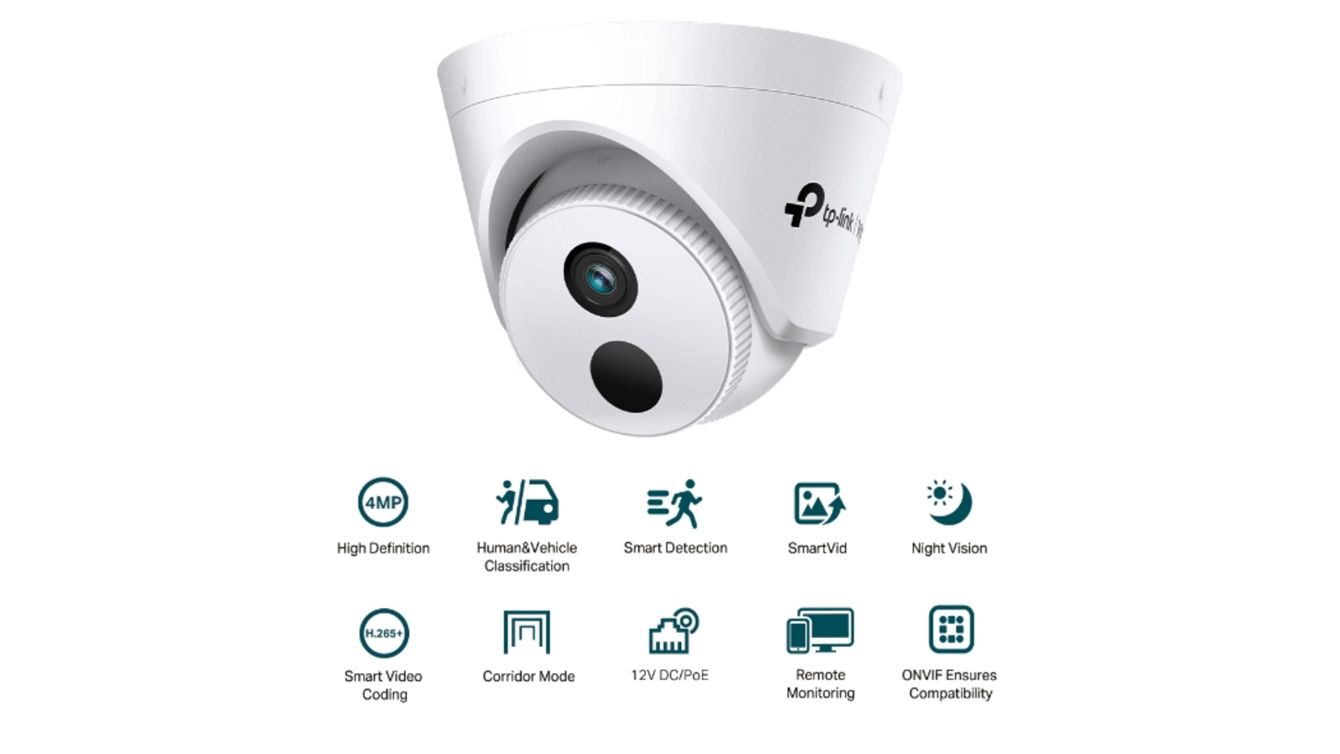 TP-Link C440I - Caméra Turret 4MP IR 30m IA WDR