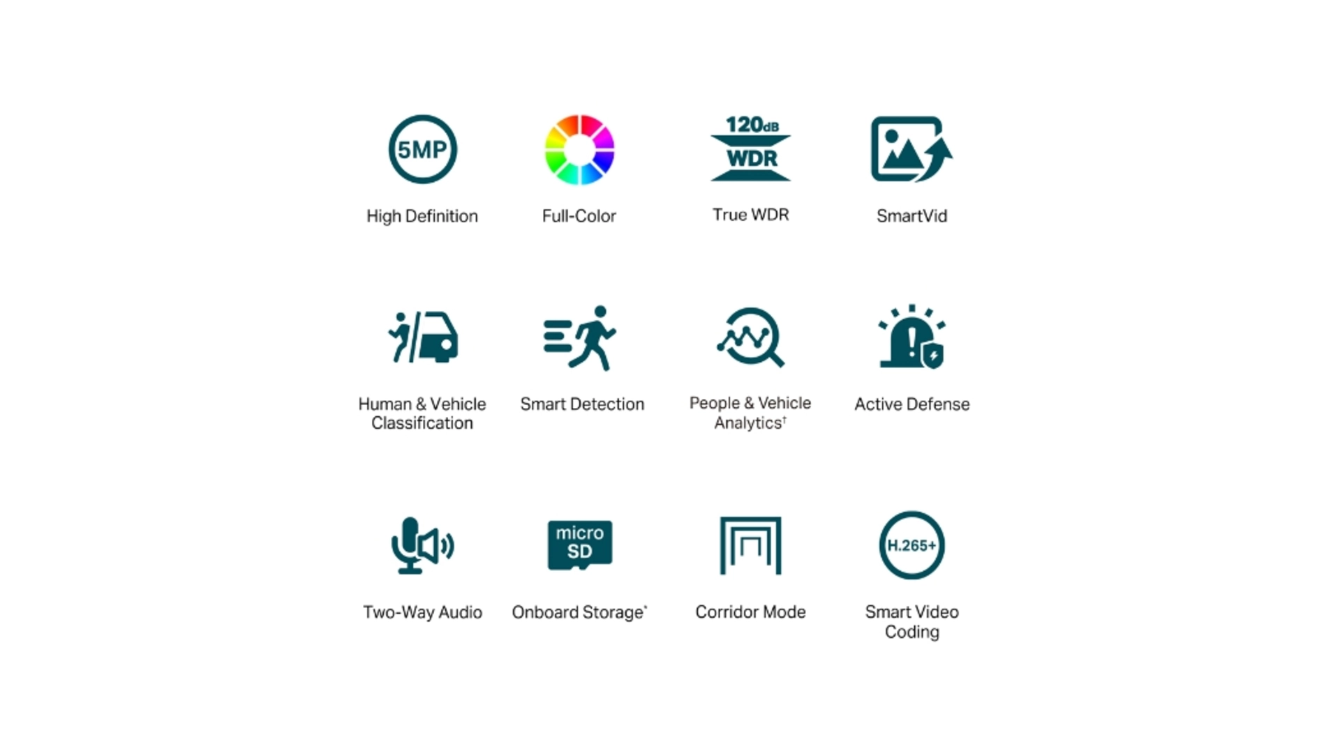 TP-Link C450-4MM - Caméra Turret 5MP Full Color IR+Blanc extérieure