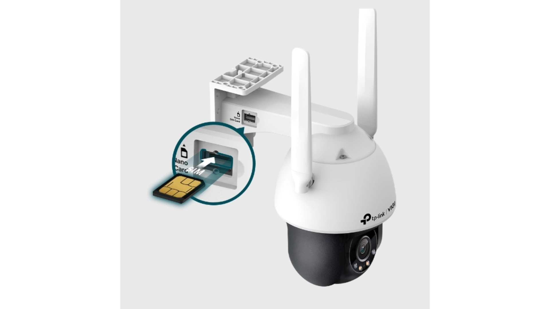TP-Link C540-4G-4MM - Caméra Pan/Tilt 4MP Full Color 4G IR IP66