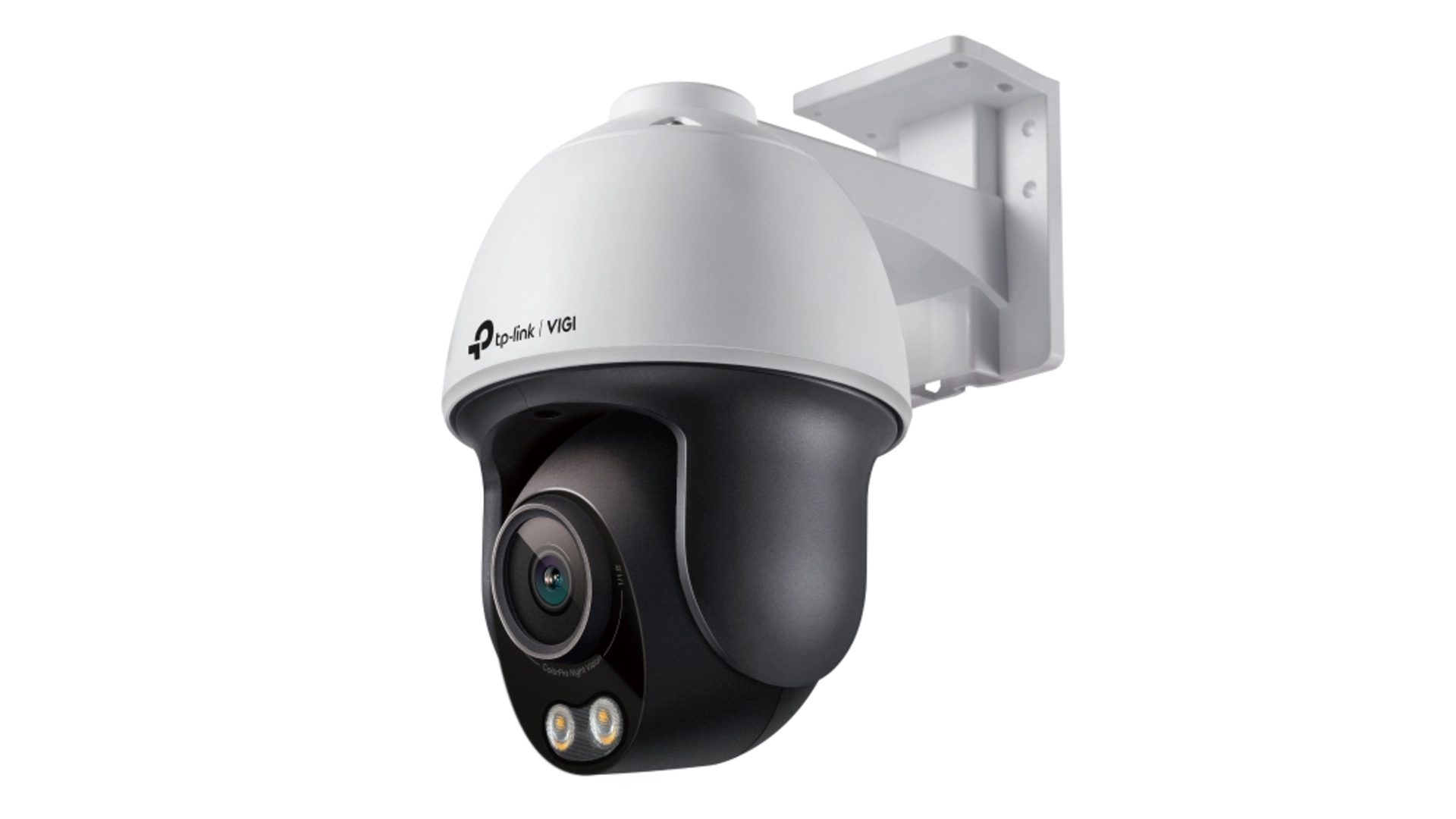 Caméra IP Pan/Tilt 4MP ColorPro IR IP66 - Surveillance Extérieure IA