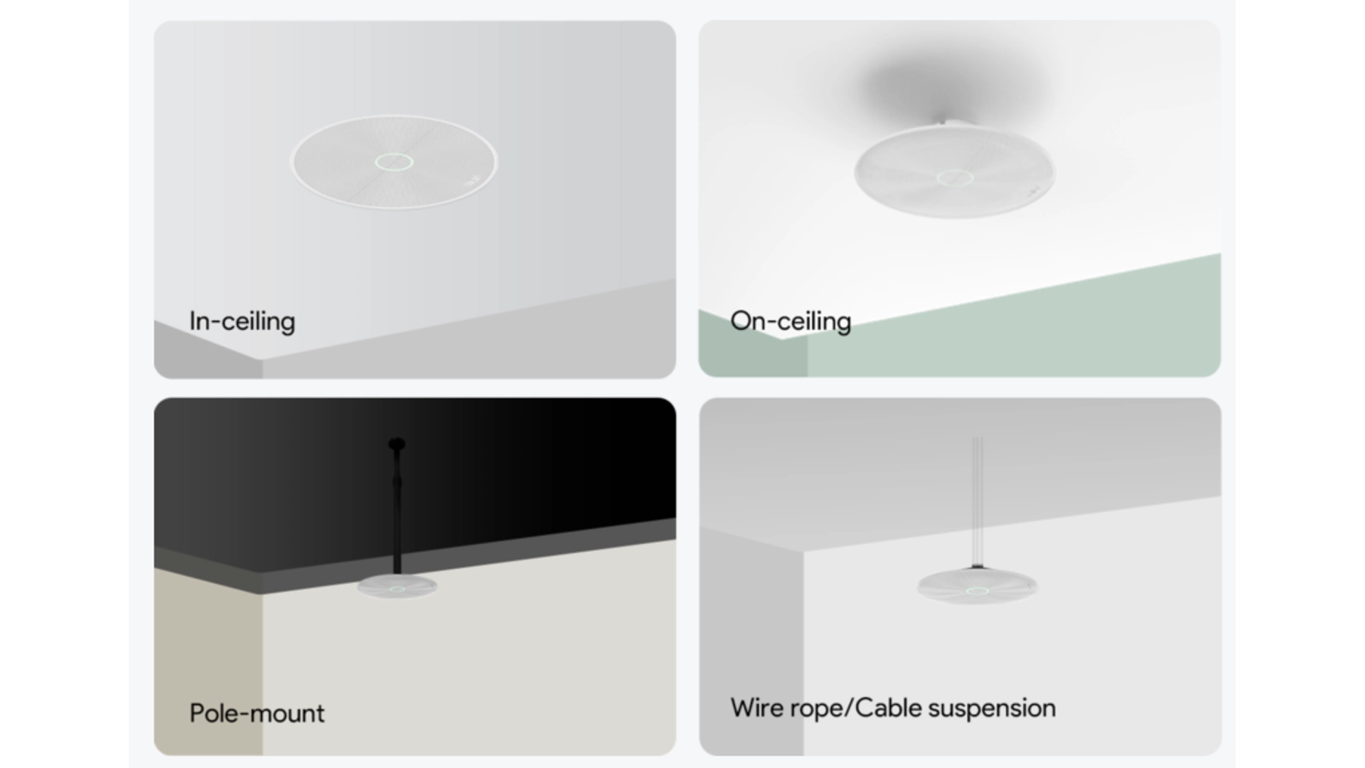 Yealink CM20 - Microphone de plafond reseau