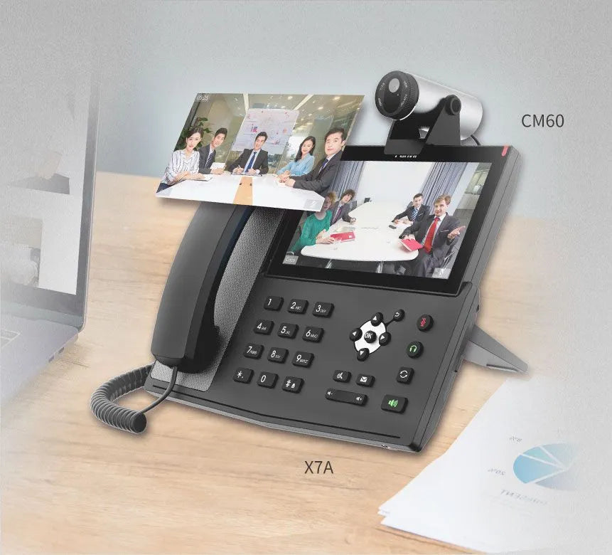 Fanvil CM60 — Webcam HD 1080p pour Téléphone SIP
