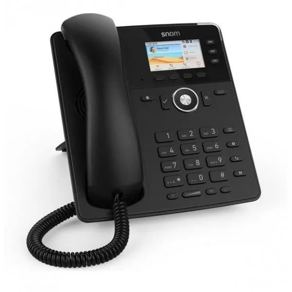Snom D717 - Téléphone IP filaire 6 comptes SIP PoE écran couleur 3 touches