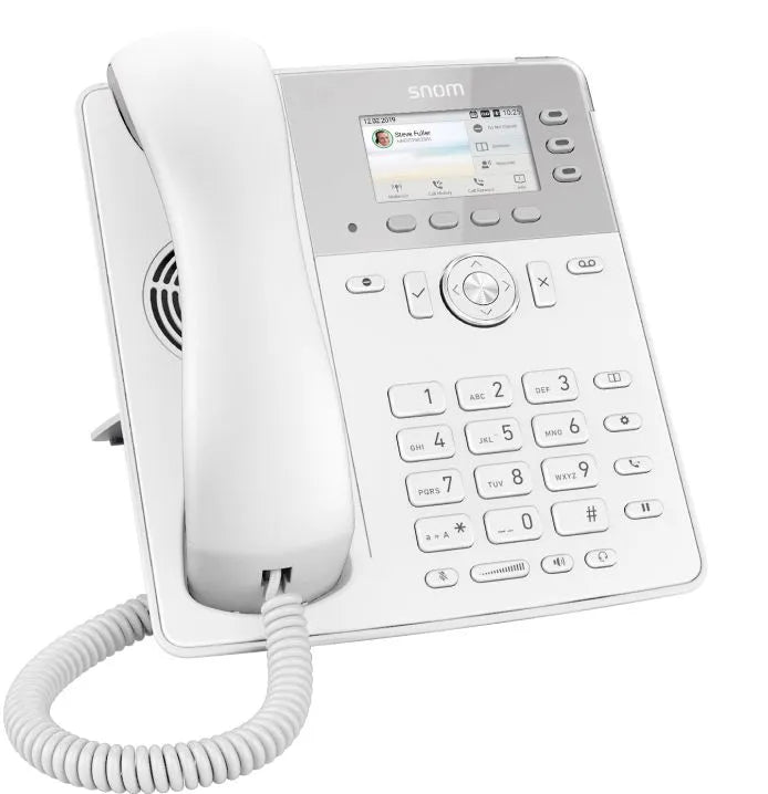 Snom D717W - Téléphone IP filaire 6 comptes SIP, PoE, écran couleur