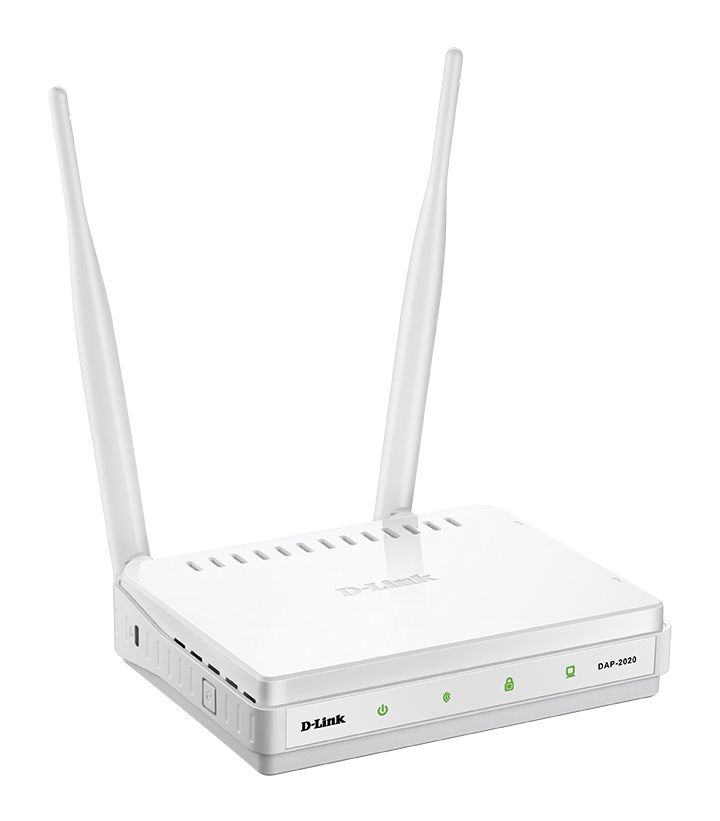 D-Link DAP-2020 - Point d'accès WiFi N 300Mbps 802.11g/n, 1 port Gigabit