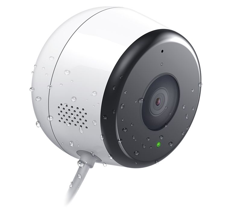 D-Link DCS-8600LH/E - Caméra IP WiFi Full HD extérieure, vision nocturne IR 7m, IP65