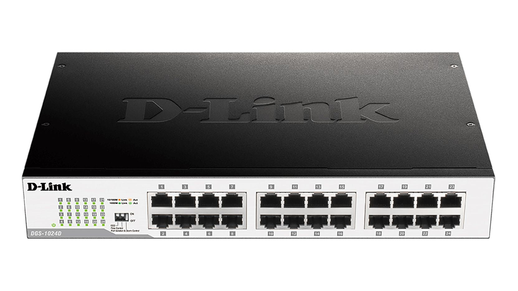 D-Link DGS-1024D/E - Switch 24 ports Gigabit 10/100/1000 Mbps