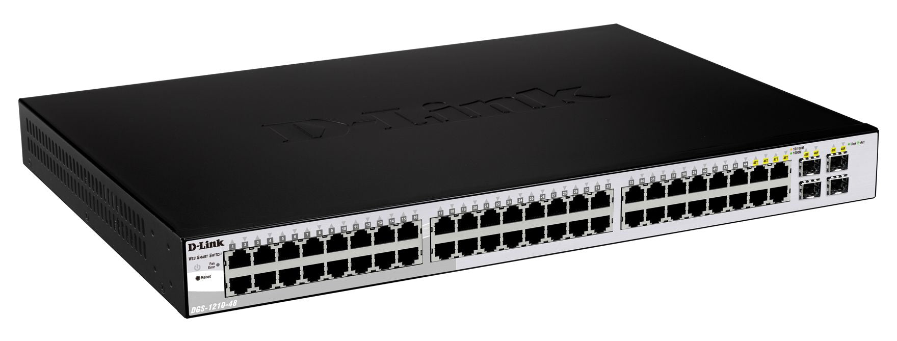 D-Link DGS-1210-48/E - Switch manageable 48 ports Gigabit avec 4 ports SFP combo L2