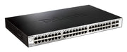 D-Link DGS-1210-52/E - Switch manageable 48 ports Gigabit + 4 SFP combo