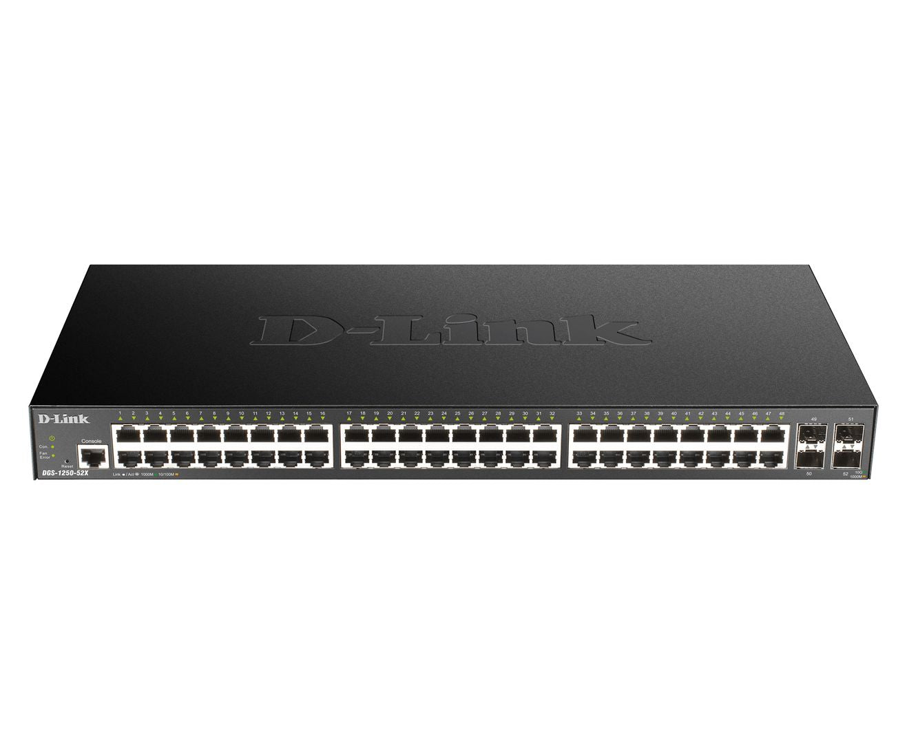 D-Link DGS-1250-52X/E - Switch L2 48 ports Gigabit + 4 SFP+ 10G manageable