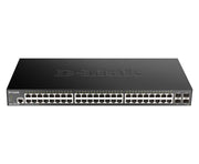 D-Link DGS-1250-52X/E - Switch L2 48 ports Gigabit + 4 SFP+ 10G manageable