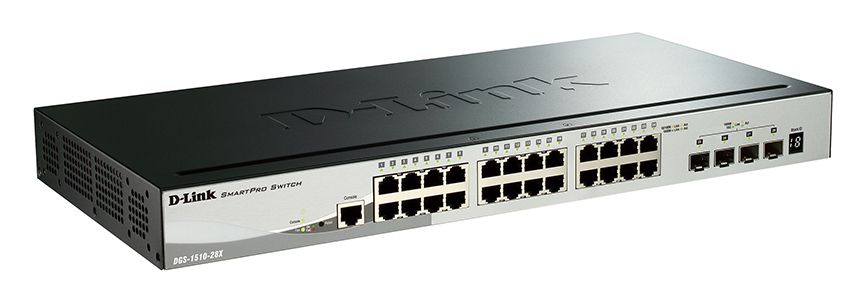 D-Link DGS-1510-28X/E - Switch manageable 24 ports Gigabit + 4 SFP+